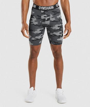 Pánské Šortky Gymshark Element Baselayer Šedé | CZ 2183NWY